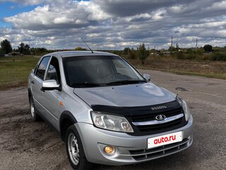 2013 Lada (ВАЗ) Granta I, серебристый, 270000 рублей, вид 3