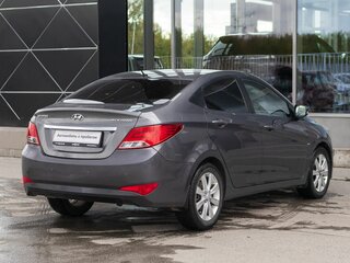 2014 Hyundai Solaris I Рестайлинг, серый, 850000 рублей, вид 5