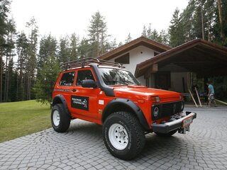 2010 Lada (ВАЗ) 2121 (4x4) I Рестайлинг, оранжевый, 399999 рублей, вид 1
