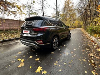 2020 Hyundai Santa Fe IV, чёрный, 3500000 рублей, вид 2