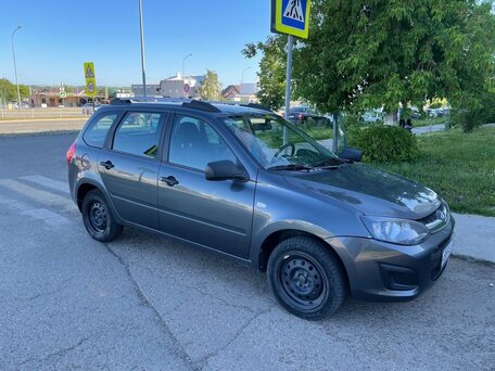 2018 Lada (ВАЗ) Kalina II, серый, 320000 рублей, вид 2