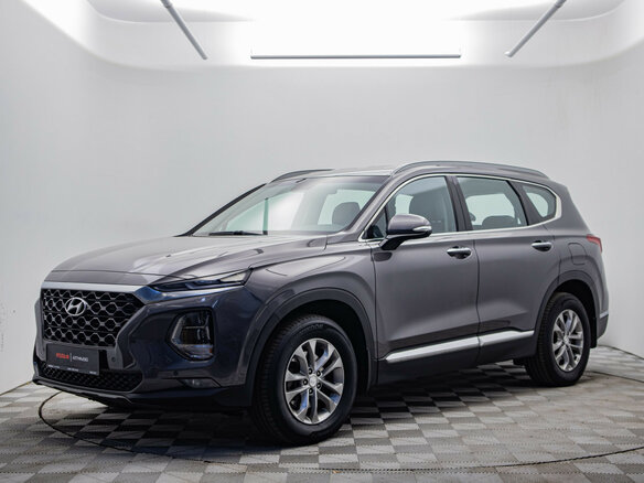 2019 Hyundai Santa Fe IV, серый, 2945000 рублей