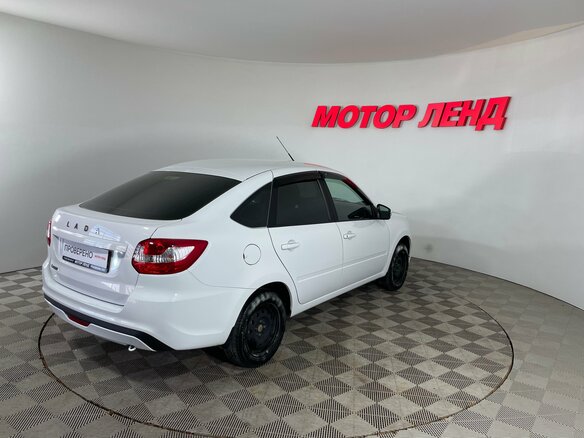 2023 Lada (ВАЗ) Granta I Рестайлинг, белый, 730000 рублей - вид 4
