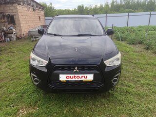 2013 Mitsubishi ASX I Рестайлинг, чёрный, 850000 рублей, вид 1