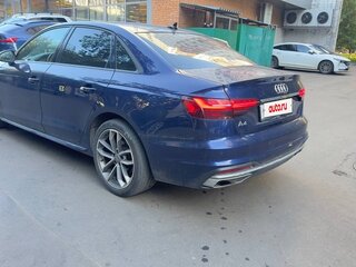 2020 Audi A4 40 TFSI V (B9) Рестайлинг, синий, 3655550 рублей, вид 3