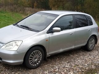 2001 Honda Civic VII, серебристый, 180000 рублей, вид 1