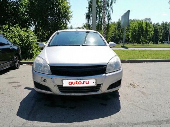 2008 Opel Astra H Рестайлинг, серебристый, 310000 рублей