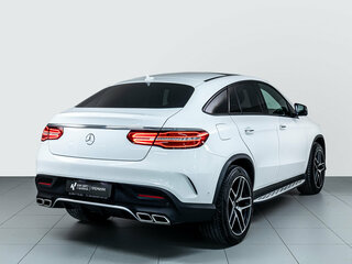 2017 Mercedes-Benz GLE Coupe 350 d I (C292), белый, 3707000 рублей, вид 4