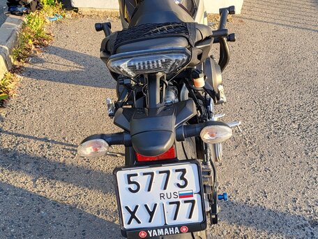 2015 Yamaha MT-09 (FZ-09), фиолетовый, 750000 рублей, вид 5