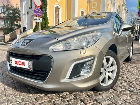 2012 Peugeot 308 I Рестайлинг, серый, 555000 рублей, вид 2