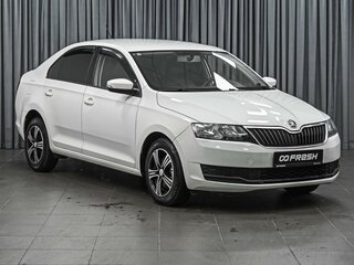 2017 Skoda Rapid I Рестайлинг, белый, 1125000 рублей, вид 1