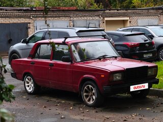 2006 Lada (ВАЗ) 2107, пурпурный, 86999 рублей, вид 2