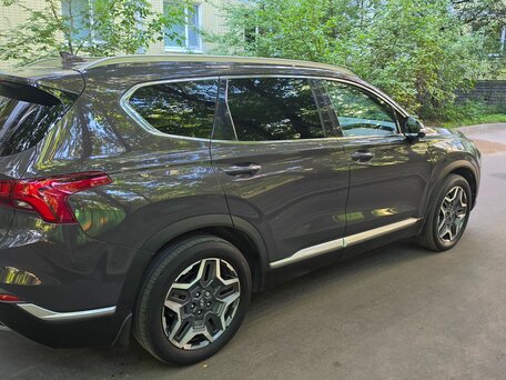 2021 Hyundai Santa Fe IV Рестайлинг, коричневый, 3550000 рублей, вид 5