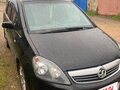 2008 Opel Zafira B, чёрный, 430000 рублей