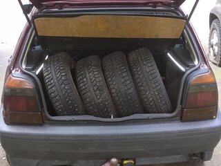 1994 Volkswagen Golf III, фиолетовый, 200000 рублей, вид 4