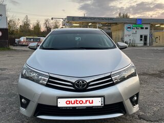 2013 Toyota Corolla XI (E160, E170, E180), серебристый, 1000000 рублей, вид 1