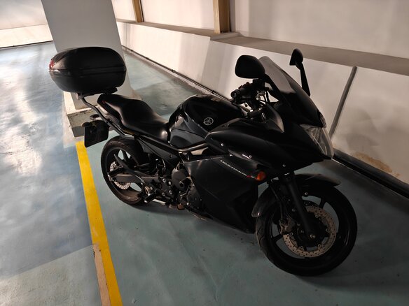 2011 Yamaha XJ6 (FZ6R), чёрный, 415000 рублей