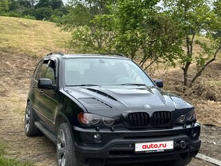 2001 BMW X5 4.4i I (E53), чёрный, 850000 рублей, вид 2