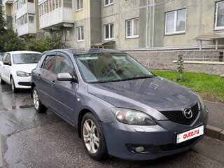 2006 Mazda 3 I (BK) Рестайлинг, серый, 300000 рублей, вид 3