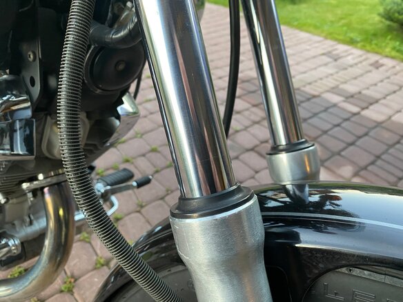 1999 Yamaha XV535 Virago, чёрный, 380000 рублей - вид 14
