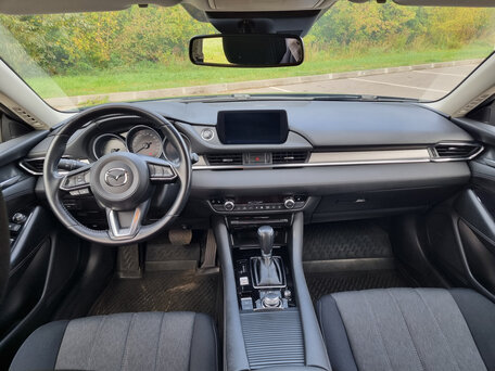 2019 Mazda 6 III (GJ) Рестайлинг 2, синий, 2630000 рублей, вид 5