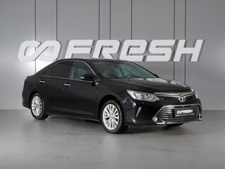 2015 Toyota Camry VII (XV50) Рестайлинг, чёрный, 1999000 рублей, вид 1