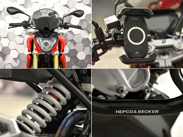 2020 BMW G 310 R, красный - вид 9