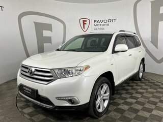 2013 Toyota Highlander II (XU40) Рестайлинг, белый, 2049000 рублей, вид 1