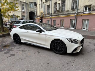 2018 Mercedes-Benz S-Класс AMG 63 AMG III (W222, C217) Рестайлинг, белый, 10700000 рублей, вид 2
