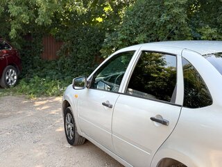 2013 Lada (ВАЗ) Granta I, серебристый, 350000 рублей, вид 5