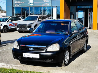 2008 Lada (ВАЗ) Priora I, чёрный, 195208 рублей, вид 1