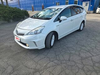 2011 Toyota Prius Alpha I (ZVW40/41), белый, 1170000 рублей, вид 1