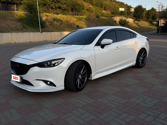 2015 Mazda 6 III (GJ) Рестайлинг, белый, 2150000 рублей