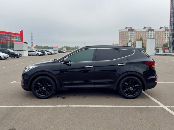 2015 Hyundai Santa Fe III Рестайлинг, чёрный, 1830000 рублей - вид 6