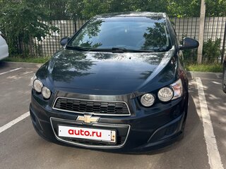 2012 Chevrolet Aveo II, чёрный, 630000 рублей, вид 3