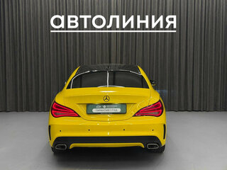 2013 Mercedes-Benz CLA 200 I (C117, X117), жёлтый, 1350000 рублей, вид 4