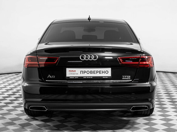 2016 Audi A6 IV (C7) Рестайлинг, чёрный, 2446000 рублей - вид 5