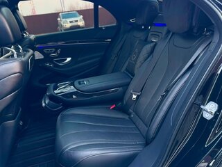 2019 Mercedes-Benz S-Класс 450 Long VI (W222, C217) Рестайлинг, чёрный, 5000000 рублей, вид 4