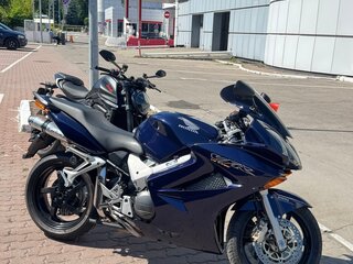 2002 Honda VFR 800, синий, 650000 рублей, вид 1
