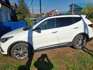 2016 Hyundai Santa Fe III Рестайлинг, белый, 1820000 рублей, вид 5