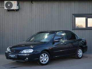 2007 Kia Spectra I Рестайлинг 2, чёрный, 309888 рублей, вид 1