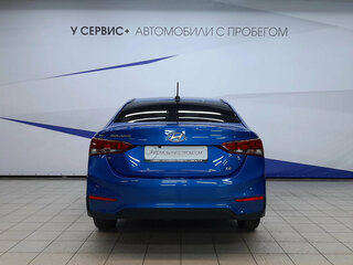 2018 Hyundai Solaris II, синий, 1189000 рублей, вид 4