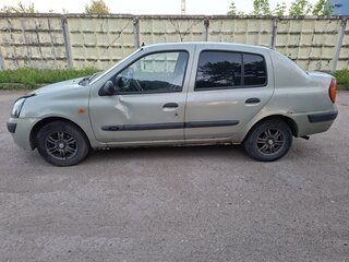 2004 Renault Symbol I Рестайлинг, зелёный, 180000 рублей, вид 5
