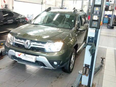 2015 Renault Duster I Рестайлинг, зелёный, 1015000 рублей, вид 1