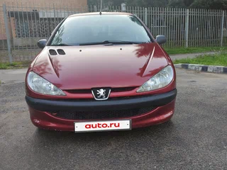 2008 Peugeot 206, красный, 285000 рублей, вид 2