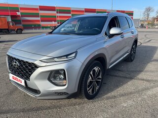 2018 Hyundai Santa Fe IV, серебристый, 2690000 рублей, вид 1