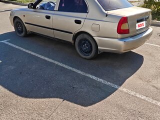 2006 Hyundai Accent ТагАЗ II, бежевый, 230000 рублей, вид 4