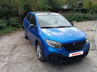 2019 Renault Logan Stepway II Рестайлинг, синий, 550000 рублей, вид 1