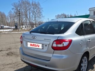 2015 Lada (ВАЗ) Granta I, серебристый, 350000 рублей, вид 4