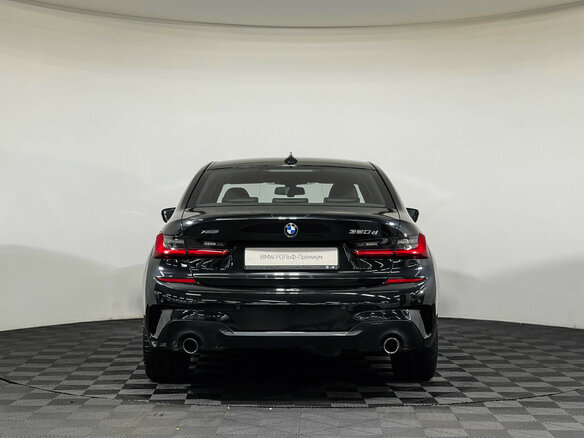 2021 BMW 3 серии 320d xDrive VII (G2x), чёрный, 3365010 рублей - вид 3
